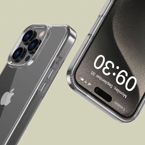 Tech-protect flexair hybrid iPhone 16 Pro clear védőtok