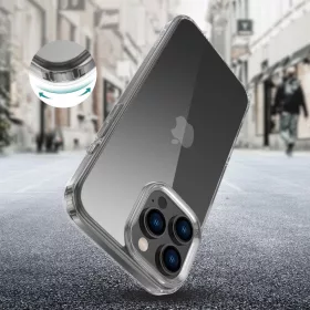   Tech-protect flexair hybrid iPhone 16 Pro Max clear átlátszó tok