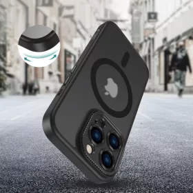 Tech-protect magcam magsafe iPhone 16 Pro tok - matt fekete