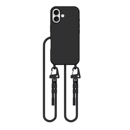 Tech-Protect MagNecklace MagSafe tok Apple iPhone 16 készülékhez - Fekete