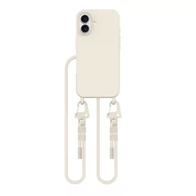   Tech-Protect MagNecklace MagSafe tok Apple iPhone 16 készülékhez - Cosmic latte