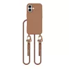Tech-Protect MagNecklace MagSafe tok Apple iPhone 16 készülékhez - Csokoládé barna