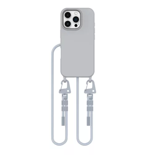 Tech-Protect MagNecklace MagSafe tok Apple iPhone 16 Pro készülékhez - Szürke