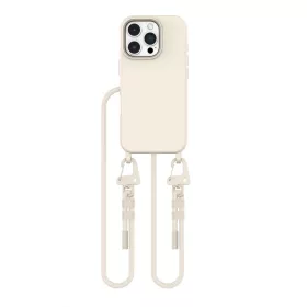   Tech-Protect MagNecklace MagSafe tok Apple iPhone 16 Pro Max készülékhez - Cosmic latte