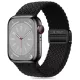 Tech-Protect Nylonmag Apple Watch szíj 44/45/46/49 mm - fekete