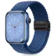 Tech-Protect Nylonmag Apple Watch szíj 44/45/46/49 mm - Montego Blue