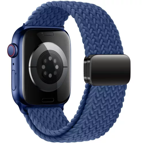 Tech-Protect Nylonmag Apple Watch szíj 44/45/46/49 mm - Montego Blue