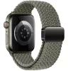 Tech-Protect Nylonmag Apple Watch szíj 44/45/46/49 mm - Olive Grey