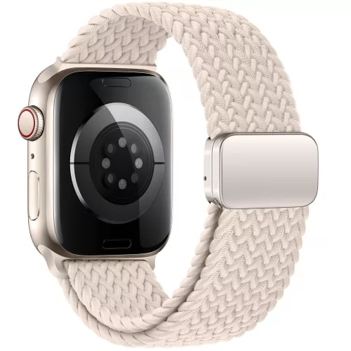 Tech-Protect Nylonmag Apple Watch szíj 44/45/46/49 mm - Starlight