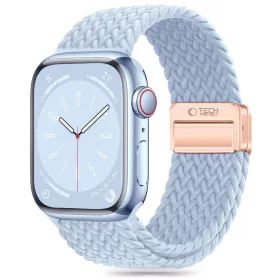   Tech-Protect Nylonmag Apple Watch szíj 40/41/42 mm - Baby Blue