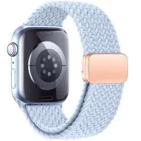   Tech-Protect Nylonmag Apple Watch szíj 40/41/42 mm - Baby Blue