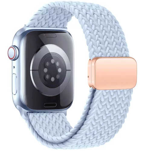 Tech-Protect Nylonmag Apple Watch szíj 40/41/42 mm - Baby Blue