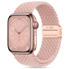   Tech-Protect Nylonmag Apple Watch szíj 40/41/42 mm - Dusty Rose