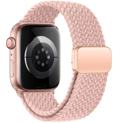 Tech-Protect Nylonmag Apple Watch szíj 40/41/42 mm - Dusty Rose