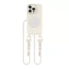 Tech-protect Magnecklace Magsafe iPhone 15 pro kozmikus krém