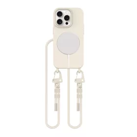   Tech-protect Magnecklace Magsafe iPhone 15 pro kozmikus krém