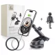 Tech-Protect MM15W-V6 15W BLACK/INTERIOR MagSafe mágneses autós tartó töltővel