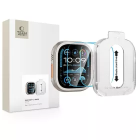   Tech-Protect Easy Set+ Apple Watch üvegfólia (2 db) - 49 mm