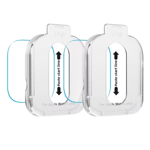 Tech-Protect Easy Set+ Apple Watch üvegfólia (2 db) - 49 mm