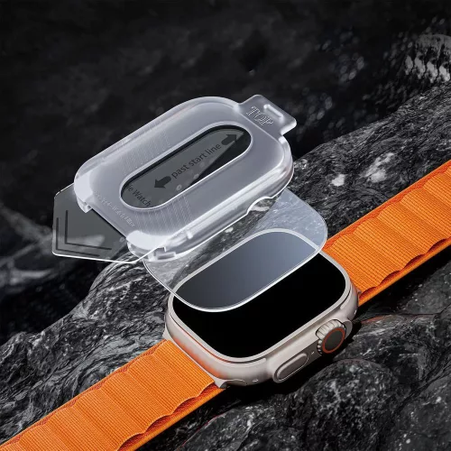 Tech-Protect Easy Set+ Apple Watch üvegfólia (2 db) - 49 mm