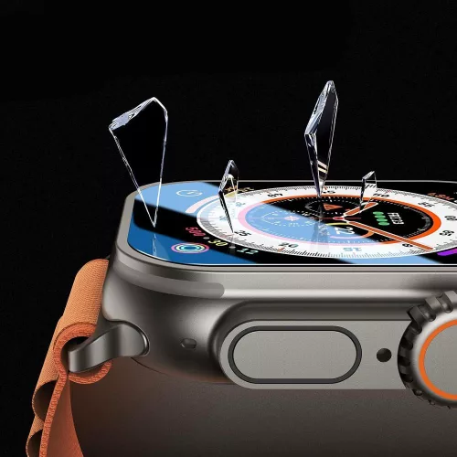 Tech-Protect Easy Set+ Apple Watch üvegfólia (2 db) - 49 mm