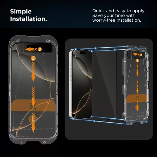 Tech-Protect Quick Set Spy+ 2-Pack iPhone 14 Pro privacy edzett üveg
