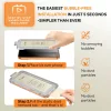 Tech-Protect Quick Set Spy+ 2-Pack iPhone 14 Pro privacy edzett üveg