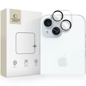   Tech-Protect Cam Fit+ objektívvédő iPhone 14/14 Plus/15/15 Plus átlátszó