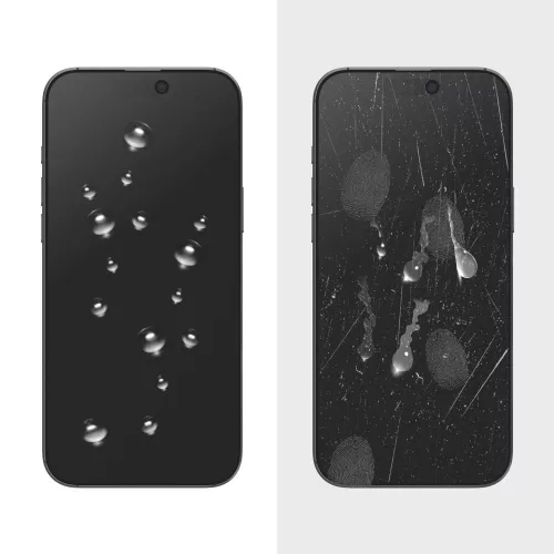 Tech-Protect Quick Set Spy+ 2-pack iPhone 15 / 16 Privát üvegfólia