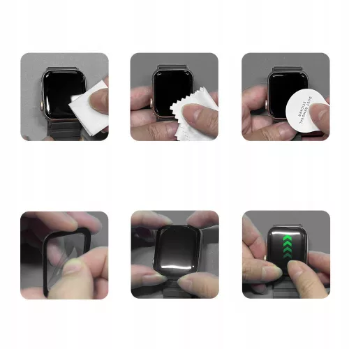 Tech-Protect Glass Flex+ Apple Watch üvegfólia (2 db) - 42 mm