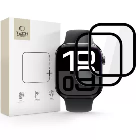   Tech-Protect Glass Flex+ Apple Watch üvegfólia (2 db) - 46 mm