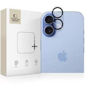   Tech-protect cam fit+ kamera védelem iphone 17 - átlátszó