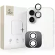 Tech-protect camring fit+ kamera védő iphone 16 / 16 plus / 17 - átlátszó