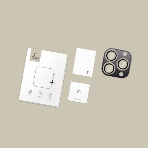 Tech-Protect Camring Fit+ kameravédő iPhone 14 Pro / Max / 15 Pro / Max / 16 Pro / Max / 17 Pro / Max átlátszó