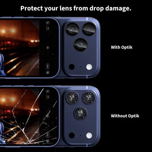 Tech-Protect Camring Fit+ kameravédő iPhone 14 Pro / Max / 15 Pro / Max / 16 Pro / Max / 17 Pro / Max fekete