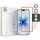 Tech-protect easy set+ edzett üvegfólia iphone 17-hez, 3 db-os csomag, átlátszó