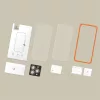 Tech-protect easy set+ edzett üveg kijelzővédő 3 db-os csomag iPhone 16 Pro / 17 pro számára - átlátszó