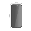 Tech-protect privacy glass spy+ 2db-os üvegfólia iPhone 16 Pro / 17 / 17 pro
