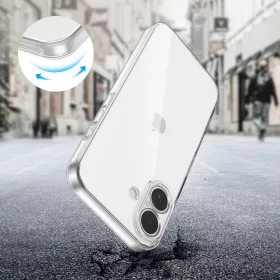 Tech-protect flexair iphone 17 átlátszó tok