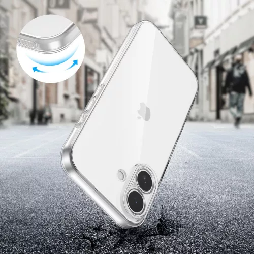 Tech-protect flexair iphone 17 átlátszó tok