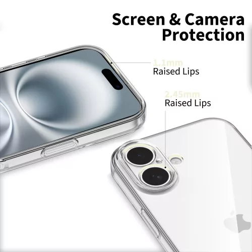 Tech-protect flexair iphone 17 átlátszó tok