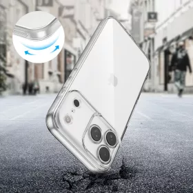 Tech-protect flexair iPhone 17 Pro Max átlátszó tok