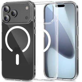   Tech-protect flexair hybrid magsafe iPhone 17 Pro átlátszó telefontok