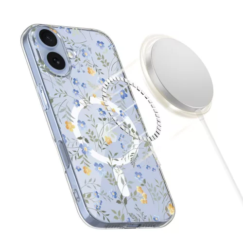Tech-protect flexair magsafe iphone 17 spring flowers védőtok -