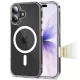Tech-protect flexair hybrid cc magsafe iphone 17 átlátszó tok
