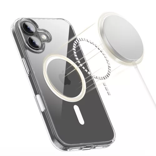 Tech-protect flexair hybrid cc magsafe iphone 17 átlátszó tok