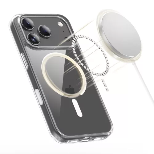 Tech-protect flexair hybrid cc magsafe iPhone 17 Pro Max tiszta