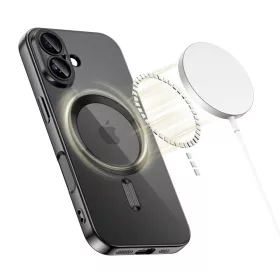 Tech-protect magflex magsafe iphone 17 fényes fekete tok