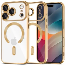   Tech-protect magflex magsafe iPhone 17 Pro fényes arany védőtok