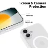 Tech-protect magslim magsafe iphone 17 matt/fehér tok